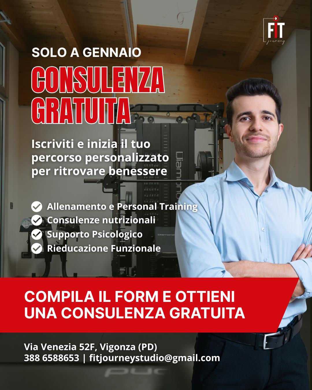 CONSULENZE GRATUITE A GENNAIO